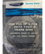 Pack of 6 NOS Ford D67Z-7029-B Manual Trans Input Bearing Shim 1976-1982... - $13.85