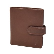 DR414 Small Leather Credit Card Wallet Brown - £23.64 GBP