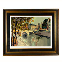 &quot;St. Michel&quot; by Mark King Serigraph on Arches Paper LE of 295 Signed &amp; Numbered - £1,389.60 GBP