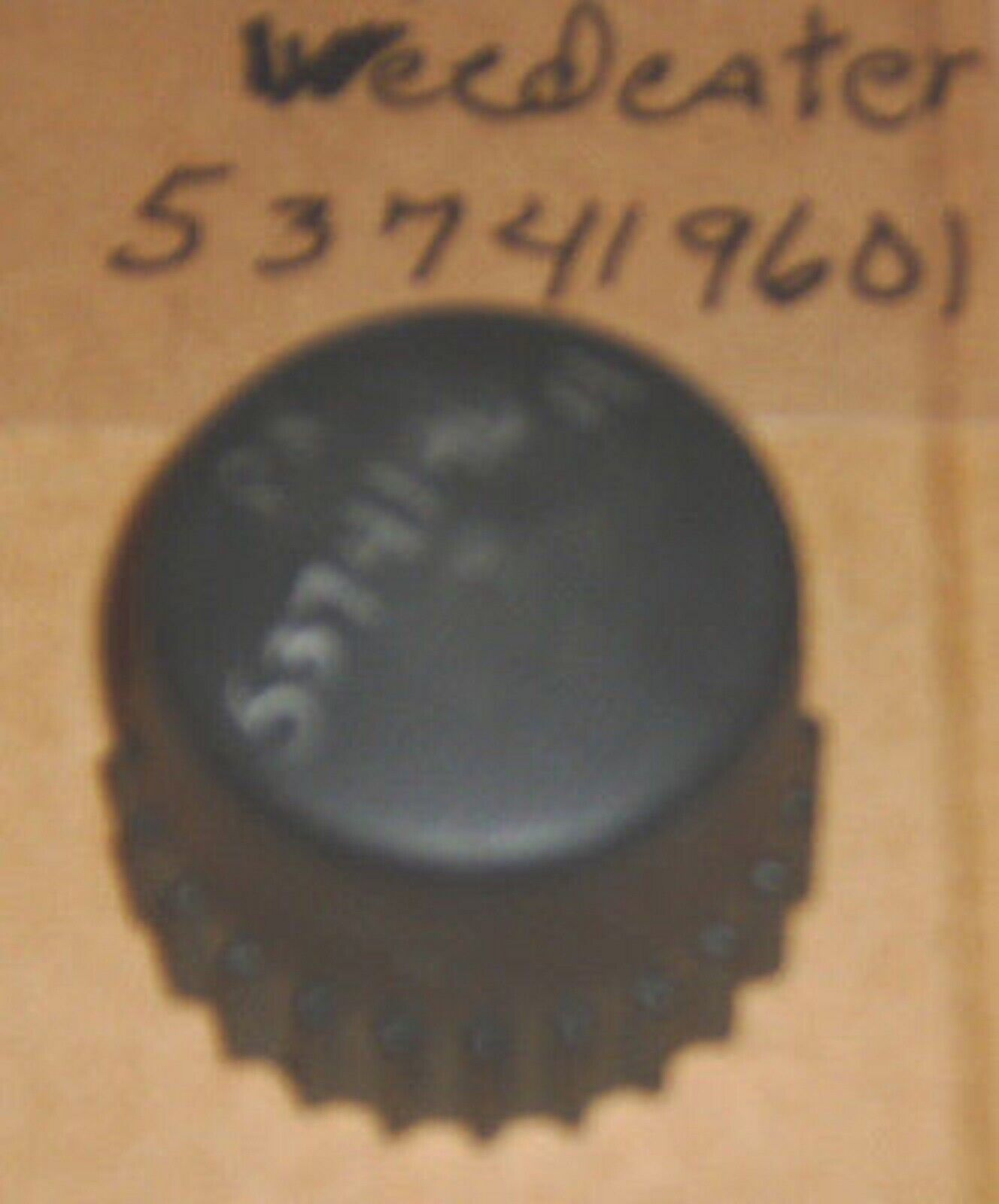 Husqvarna Craftsman Poulan Weed Eater Trimmer Bump Knob 537419601 New - $8.42