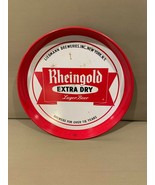 Rheingold Extra Dry Lager Beer Tray Metal Serving Advertising Liebmann B... - €9,50 EUR