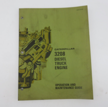 Caterpillar CAT 3208 Diesel Truck Engine Operation and Maintenance Guide - $14.99