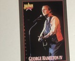 George Hamilton IV Trading Card Branson On Stage Vintage 1992 #45 - $1.97