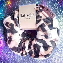 Kitsch Towel Scrunchies 2-piece set in Leopard Print New With Tags - £11.86 GBP