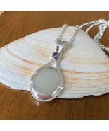 H2O Just Add Water Locket Customized Replica Purple Tanzanite Stone Rhodium - $1,395.00 MXN