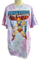 Masters of the Universe HE-MAN Tie Dye Mad Engine Short Sleeve T-Shirt S... - $19.79