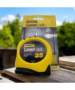 Stanley 30-854 Leverlock Fractional Tape With Magnetic Tape, 1&quot; x 25&#39; - NEW - $24.70