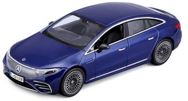2022 Mercedes-Benz EQ - Blue Metallic Diecast Model Car Maisto - 1/27 Scale - $29.68