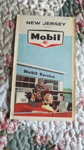 Mobil New Jersey Map 1965 - £3.89 GBP