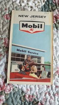 Mobil New Jersey Map 1965 - $94.04 MXN