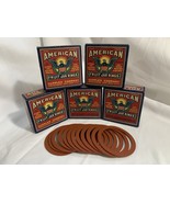 5 NOS Full Boxes Antique American Fruit Jar Rings  Rubbers Vintage Adver... - $24.75