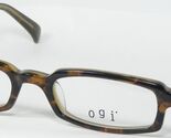 OGI 7128 COL.163 BROWN DEMI EYEGLASSES GLASSES PLASTIC FRAME 48-19-145mm... - $94.39
