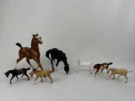 Vintage Breyer/Reeves Small &amp; Big Model Horses Pony’s Stablemates Mix Lo... - $49.88