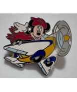 Disney Minnie Mouse Flying Plane Airplane 2004 Pin - $221.44 MXN