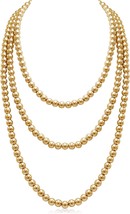 Long Pearl Necklace for Women - £21.89 GBP