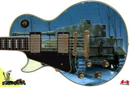 048 Lefty Electric Guitar Skin War Tank - $47.47