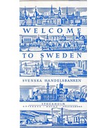 Vintage 1962 Welcome to Sweeden Tourist Brochure / Currency / Exchange R... - £20.56 GBP