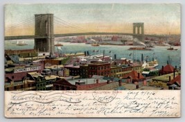 Brooklyn Bridge New York Postcard M30 - £4.74 GBP