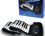Rock And Roll It - Studio Piano Roll Up Flexible Usb Midi Piano, In Spea... - $116.93