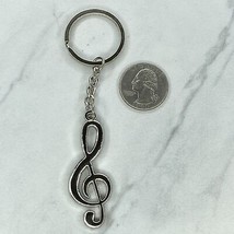 Treble Clef Symbol Music Musician Keychain Keyring - $6.92