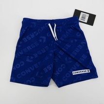 Converse Boys Blue Athletic Shorts 4 - £10.87 GBP