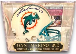 Dan Marino Autographed Signed Miami Dolphins Mini Helmet Jsa Certified - £210.18 GBP