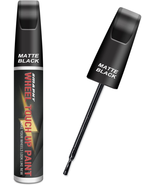 Black Rim Touch up Paint, Wheel Scratch Repair Touch up Paint Pen, Black... - £10.70 GBP