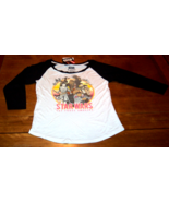 WOMEN&#39;S TEEN 70&#39;S STYLE STAR WARS THE FORCE AWAKENS REY FINN T-shirt MED... - $27.80 CAD