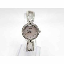 Fossil Relic Watch Women New Battery Silver Tone Diamond Accent MOP Dial 20mm - £20.03 GBP