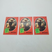 1990 Topps TMNT Movie Stickers Michaelangelo #9  Lot of 3 - £1.74 GBP