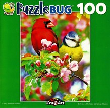 Cherry Blossom Buddies - 100 Pieces Jigsaw Puzzle - $10.88