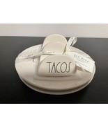 RAE DUNN &quot;8&quot; PLATES AND TACOS HOLDER SET&quot; - £42.96 GBP