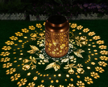 Solar Lanterns Outdoor Waterproof Hummingbird Garden Decor Gifts for Wom... - £34.56 GBP