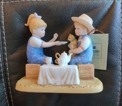 2004 Denim Days Porcelain HOMCO Figurine &quot;Debbie&#39;s Afternoon Tea&quot;  #14040 - £25.66 GBP