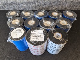 12 Mixed Lot of  110mm Wax Thermal Transfer Ribbons 360m/600m - $24.99