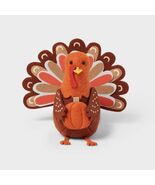 Spritz™ Thanksgiving Felt Plush Turkey with Pumpkin ORANGE-BRAWN - $265.58 MXN