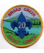 Vintage BSA Boy Scouts Of America 1968 Broad Creek Camps 20th Anniversar... - €4,34 EUR