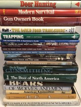 Lot Of 20 Outdoor, Survival, Game and Gun Maintenance Books Nice Variety - £74.82 GBP