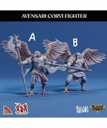 3D Printed Sordane Publishing Arcane Minis Avensari Corvi Fighter Mighty... - $178.33 MXN+