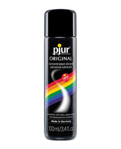 Pjur Original Rainbow Edition Silicone Personal Lubricant 3.4 Oz(100 Ml) - £28.46 GBP