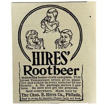 Hires Root Beer Soda Pop 1894 Advertisement Victorian Chas E Hires 2 ADBN1mm - £15.62 GBP