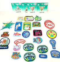 Girl Scout Embroidered Patch Lot of 33 Multi Level Participation Patches Try Its - £14.14 GBP