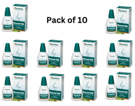 10 Pc Himalaya Herbal Bresol Ns 10 Ml Nasal Drops Dry Stuffy Nose Cold Free Ship - £26.20 GBP