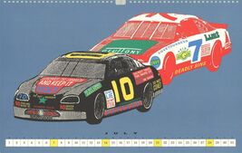 SEYMOUR CHWAST Cars VIII 12&quot; x 19&quot; Offset Lithograph 1996 Contemporary - $82.17