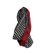 Cracker Barrel Houndstooth Infinity Scarf – Red &amp; Black White Loop, 62” ... - $284.31 MXN