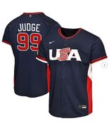 Aaron Judge #99 USA World Baseball Classic Men's Replica Jersey - All St... - $49.99