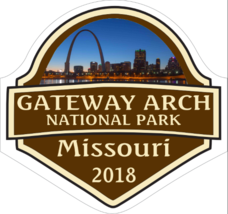 Gateway Arch National Park Sticker Decal R7115 Missouri YOU CHOOSE SIZE - £1.56 GBP+