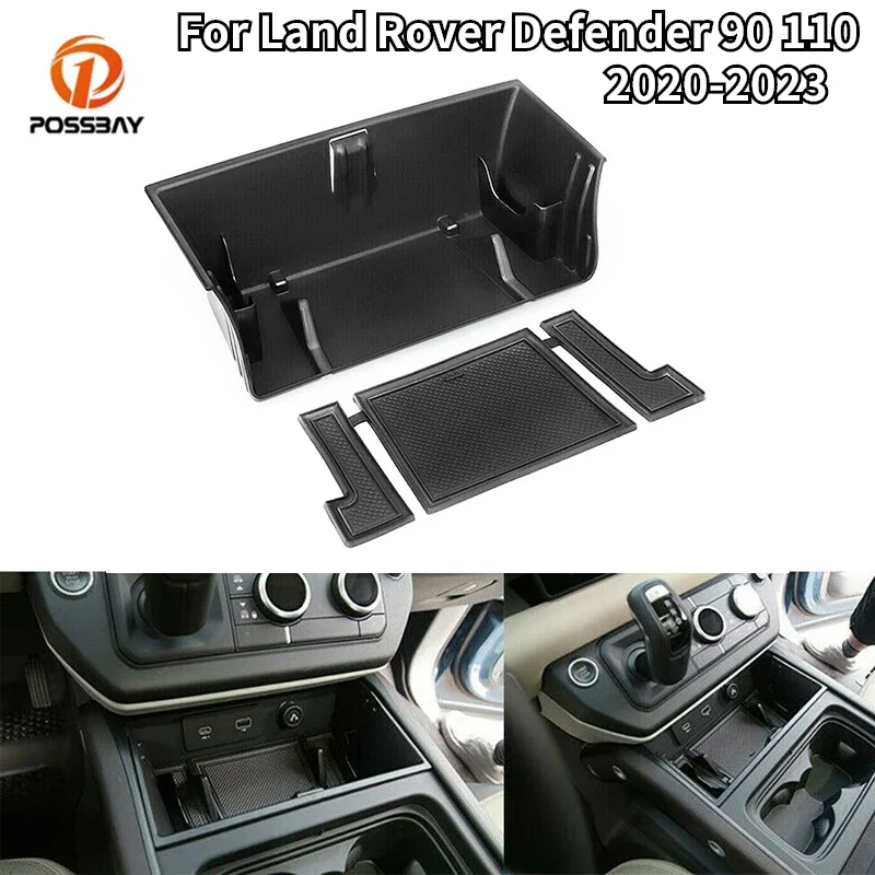 Ontrol center storage box stowing tidying for land rover defender 90 110 2020 2021 2022 thumb200
