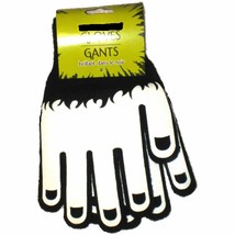 Gothic Stretch Winter Black Werewolf Monster Hands Gloves Punk Costume-Kids Size - £2.96 GBP