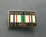 Desert Storm 1991 US Army Veteran Ribbon Lapel Pin Badge 1 inch - $5.64